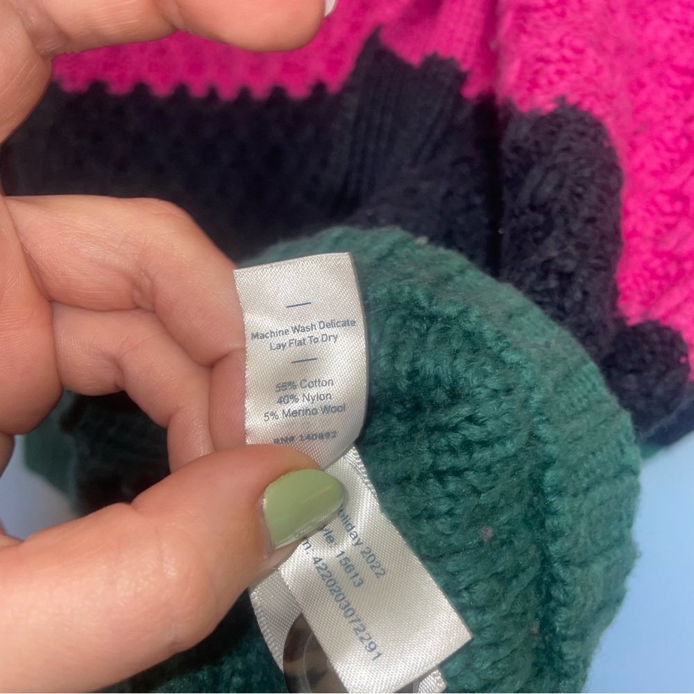 Marine Layer Brielle Multi Colorblock Oversized S… - image 6